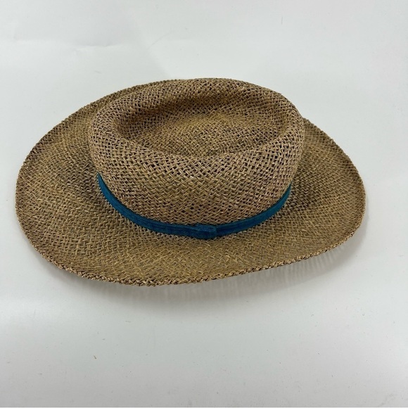 Moyen Straw/ twill Hat - Picture 3 of 6